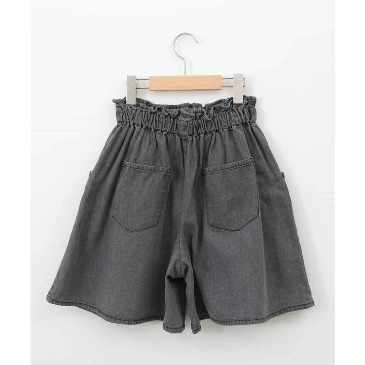 [160]【接触冷感】デニムタックキュロット | a.v.v【KIDS】 | 詳細画像31 