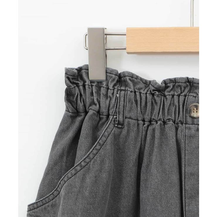 [160]【接触冷感】デニムタックキュロット | a.v.v【KIDS】 | 詳細画像32 