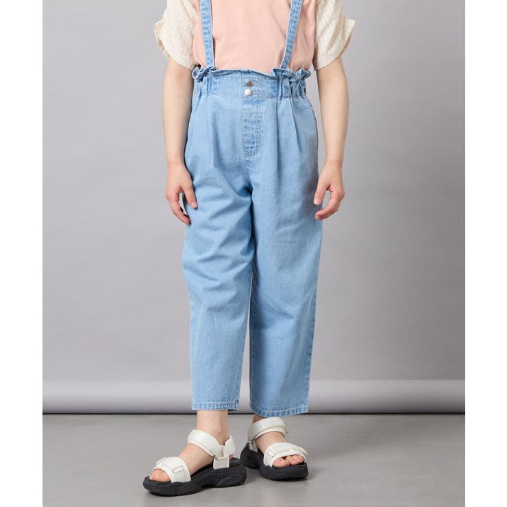 [120-160]サス付きテーパードパンツ | a.v.v【KIDS】 | 詳細画像2 