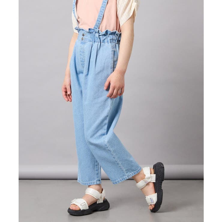 [120-160]サス付きテーパードパンツ | a.v.v【KIDS】 | 詳細画像3 