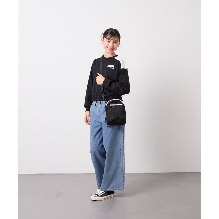 [120-160]フリンジケミカルワイドデニム | a.v.v【KIDS】 | 詳細画像12 