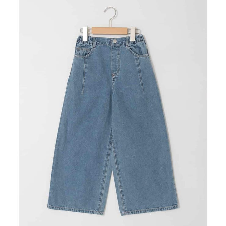 [120-160]フリンジケミカルワイドデニム | a.v.v【KIDS】 | 詳細画像13 