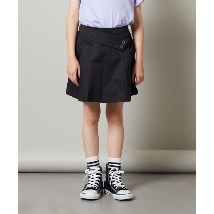 [100-130]ラッププリーツキュロット | a.v.v【KIDS】 | 詳細画像10 