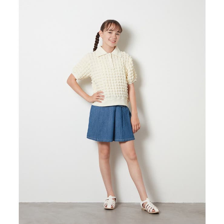 [100-130]ラッププリーツキュロット | a.v.v【KIDS】 | 詳細画像31 