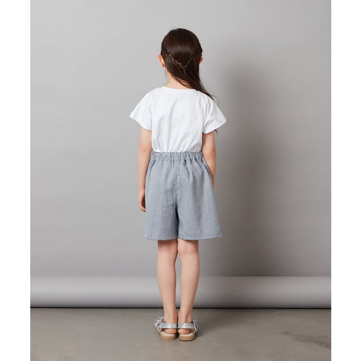 [100-130]【セットアップ対応】ラップデザインショートパンツ | a.v.v【KIDS】 | 詳細画像10 