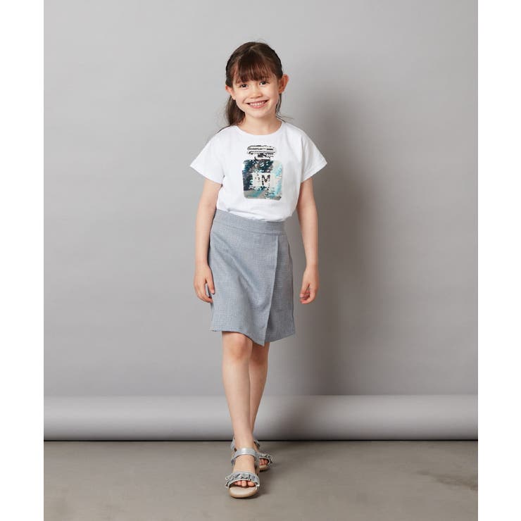 [100-130]【セットアップ対応】ラップデザインショートパンツ | a.v.v【KIDS】 | 詳細画像6 