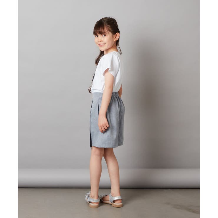 [100-130]【セットアップ対応】ラップデザインショートパンツ | a.v.v【KIDS】 | 詳細画像8 