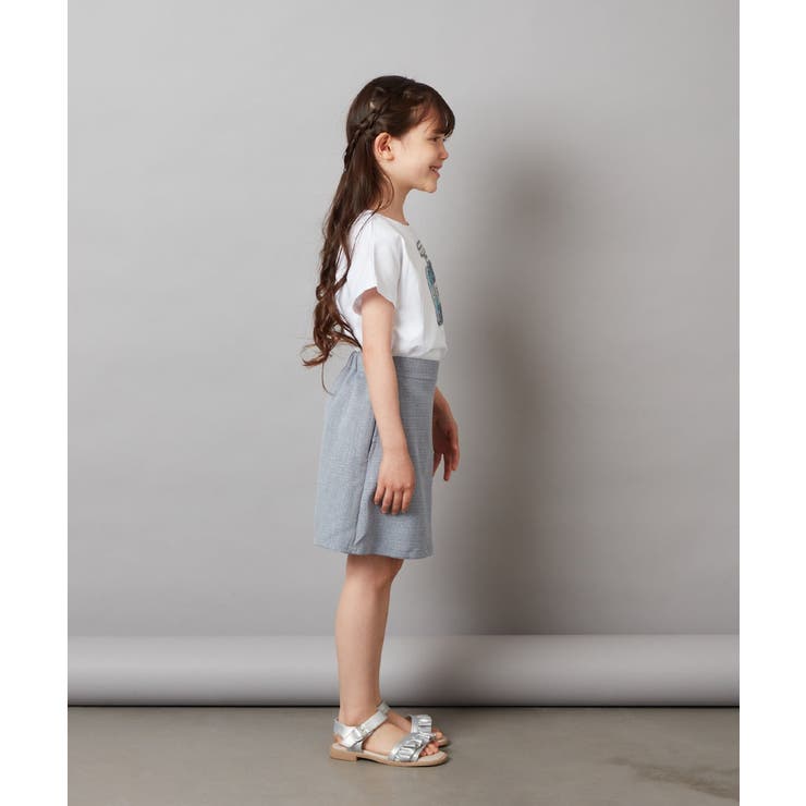 100-130]【セットアップ対応】ラップデザインショートパンツ