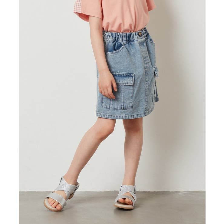 [100-130]カーゴポケットスカパン | a.v.v【KIDS】 | 詳細画像2 