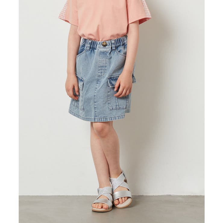 [100-130]カーゴポケットスカパン | a.v.v【KIDS】 | 詳細画像3 