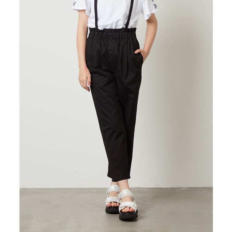 [100-130]サスペンダー付きテーパードパンツ | a.v.v【KIDS】 | 詳細画像10 