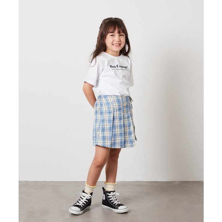 [100-130]レースアッププリーツスカパン | a.v.v【KIDS】 | 詳細画像10 