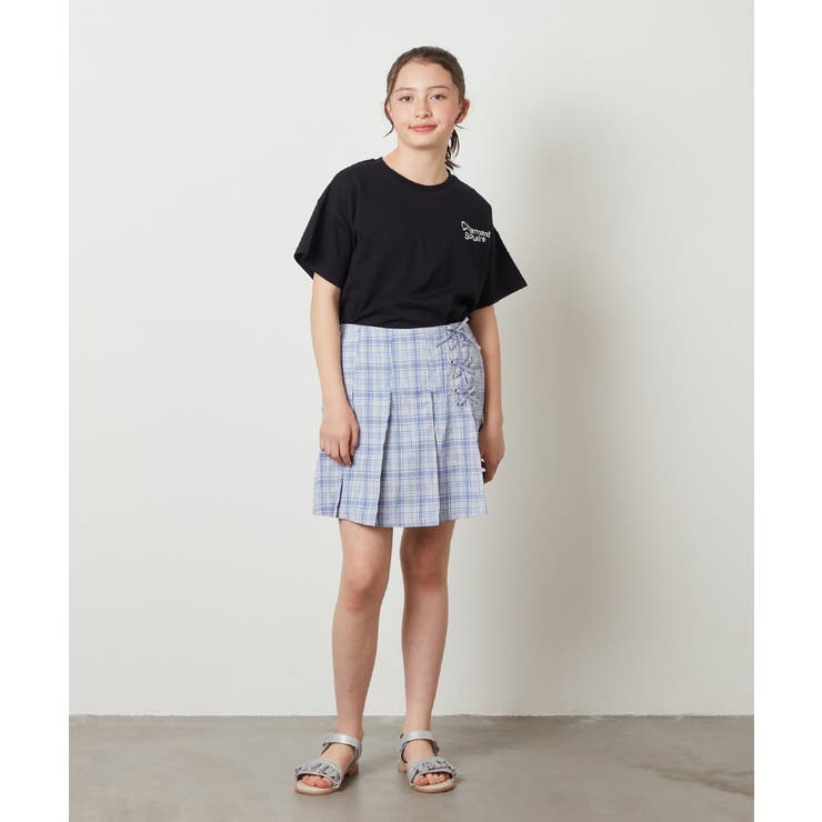 [100-130]レースアッププリーツスカパン | a.v.v【KIDS】 | 詳細画像31 