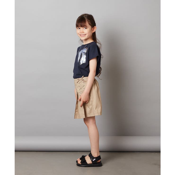 [100-130]レースアッププリーツスカパン | a.v.v【KIDS】 | 詳細画像44 