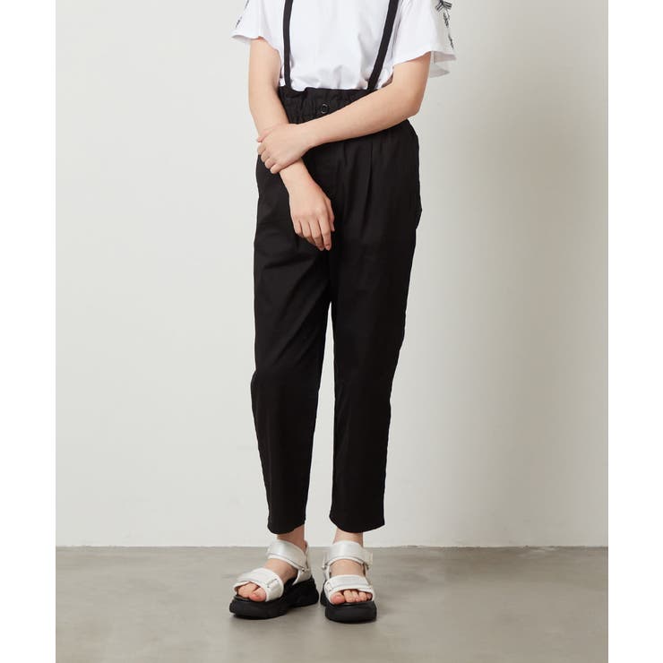 [140-150]サスペンダー付きテーパードパンツ | a.v.v【KIDS】 | 詳細画像13 