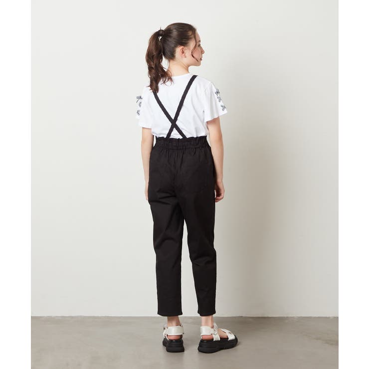 [140-150]サスペンダー付きテーパードパンツ | a.v.v【KIDS】 | 詳細画像19 