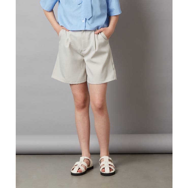 OUTIL ウティ PANTALON CONLIE 1タックワイドショートパンツ Vol.4250【OUTIL：PANTALON CONLIE】｜AUBERGE・Needles
