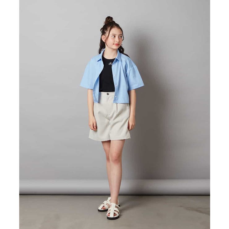 [140-150]ワンタックショートパンツ | a.v.v【KIDS】 | 詳細画像12 