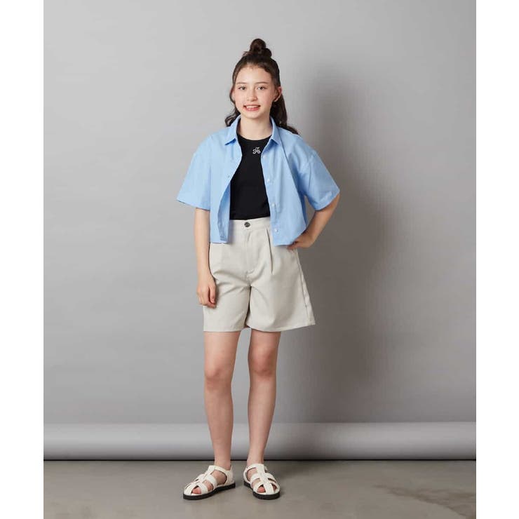 [140-150]ワンタックショートパンツ | a.v.v【KIDS】 | 詳細画像13 