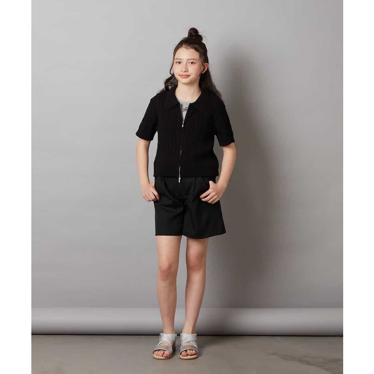 [140-150]ワンタックショートパンツ | a.v.v【KIDS】 | 詳細画像18 