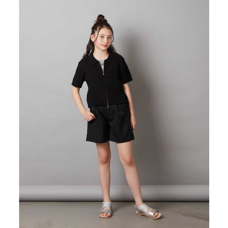 [140-150]ワンタックショートパンツ | a.v.v【KIDS】 | 詳細画像19 