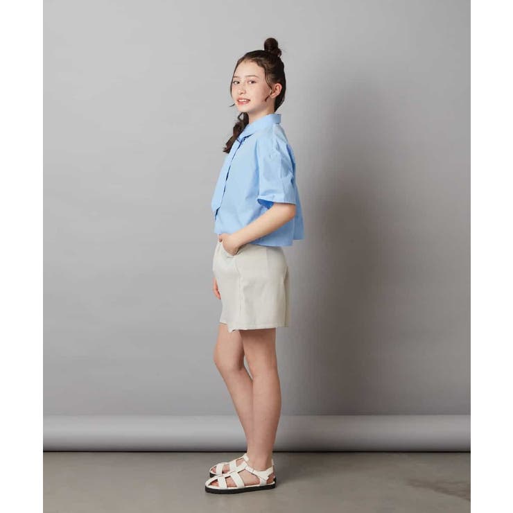 [140-150]ワンタックショートパンツ | a.v.v【KIDS】 | 詳細画像9 
