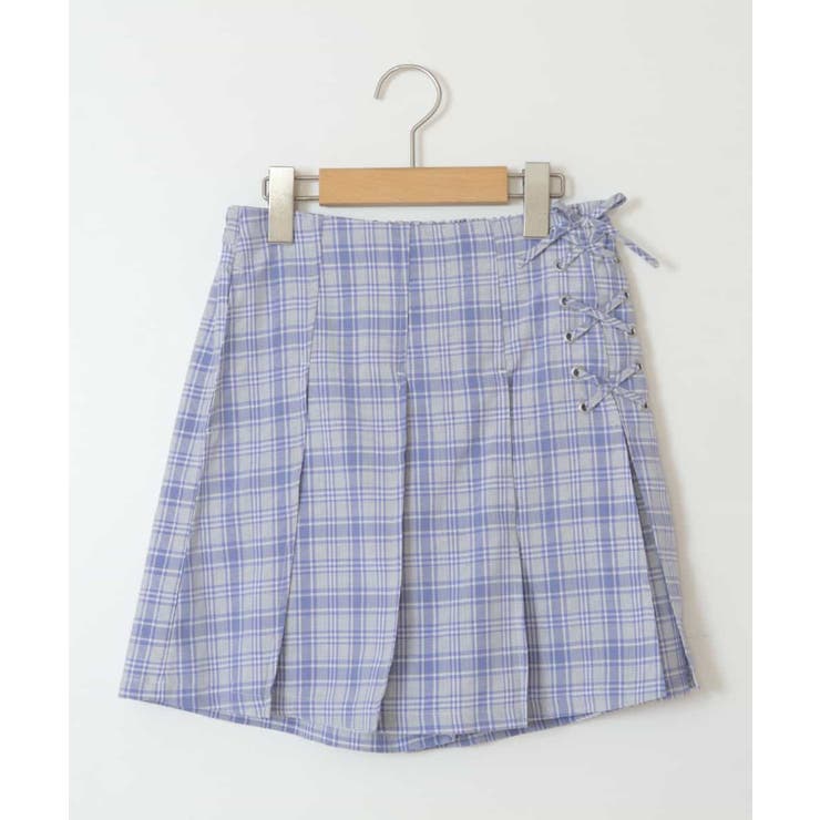 [160]レースアッププリーツスカパン | a.v.v【KIDS】 | 詳細画像2 