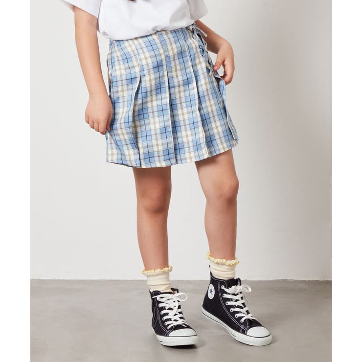 [160]レースアッププリーツスカパン | a.v.v【KIDS】 | 詳細画像24 