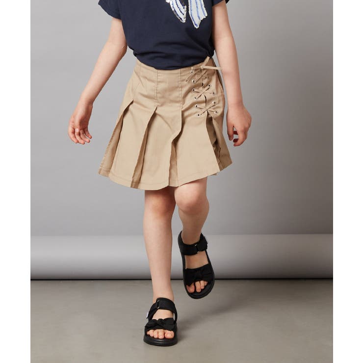 [160]レースアッププリーツスカパン | a.v.v【KIDS】 | 詳細画像34 