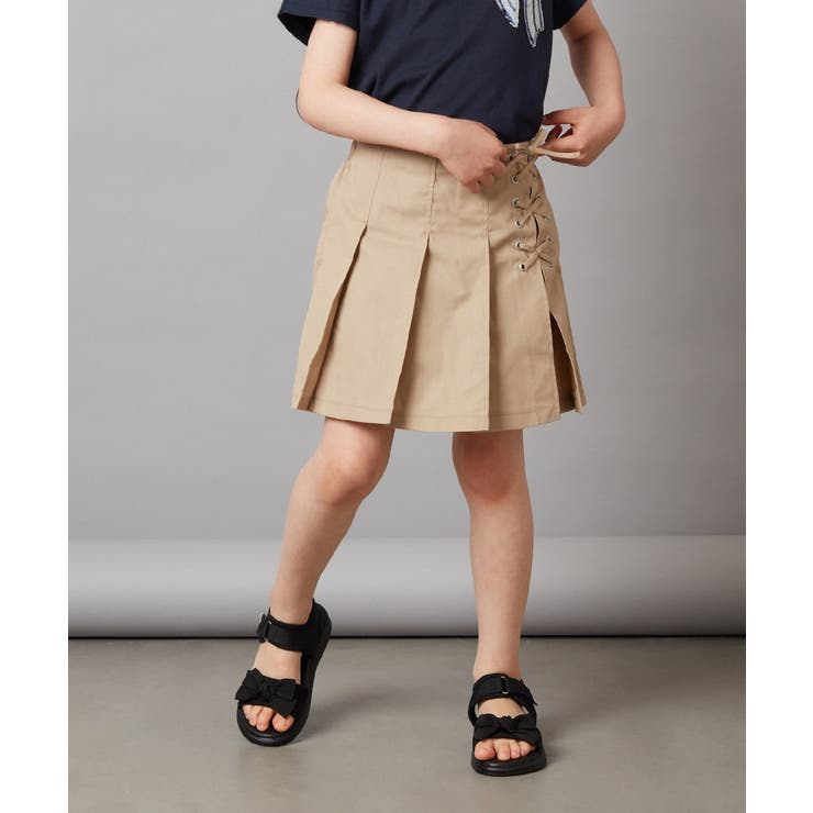 [160]レースアッププリーツスカパン | a.v.v【KIDS】 | 詳細画像35 