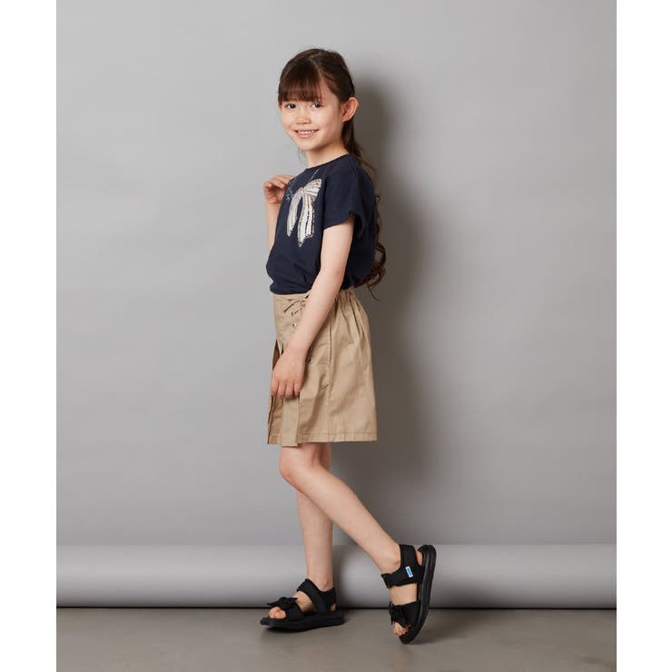 [160]レースアッププリーツスカパン | a.v.v【KIDS】 | 詳細画像39 