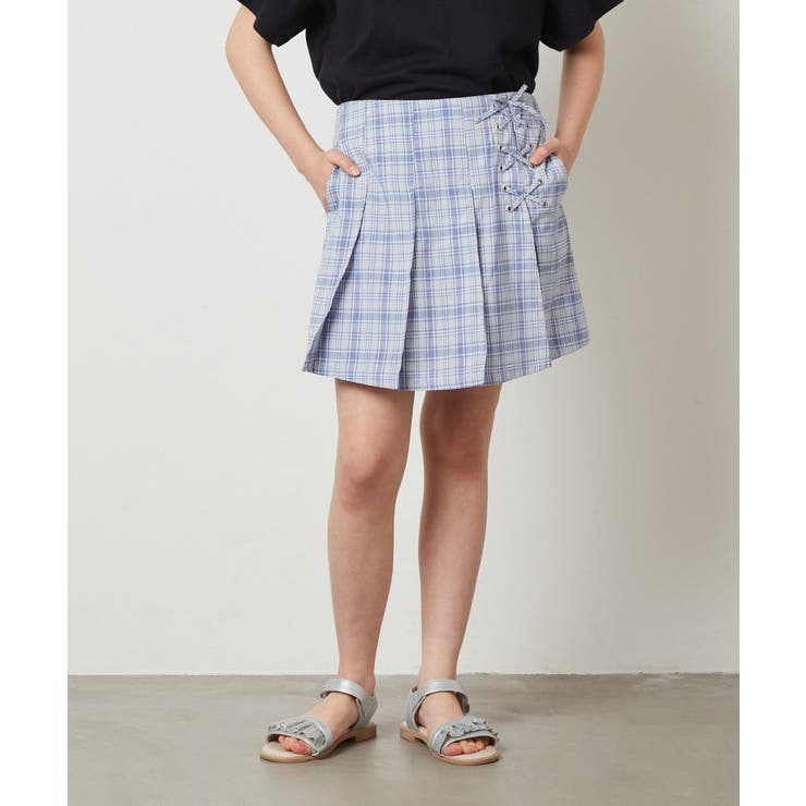 [160]レースアッププリーツスカパン | a.v.v【KIDS】 | 詳細画像44 