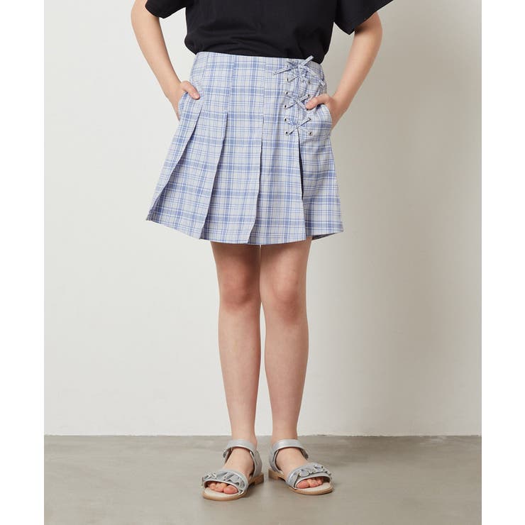 [160]レースアッププリーツスカパン | a.v.v【KIDS】 | 詳細画像46 