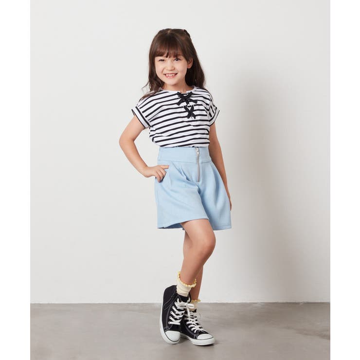 [100-130]フロントジップショートパンツ | a.v.v【KIDS】 | 詳細画像15 