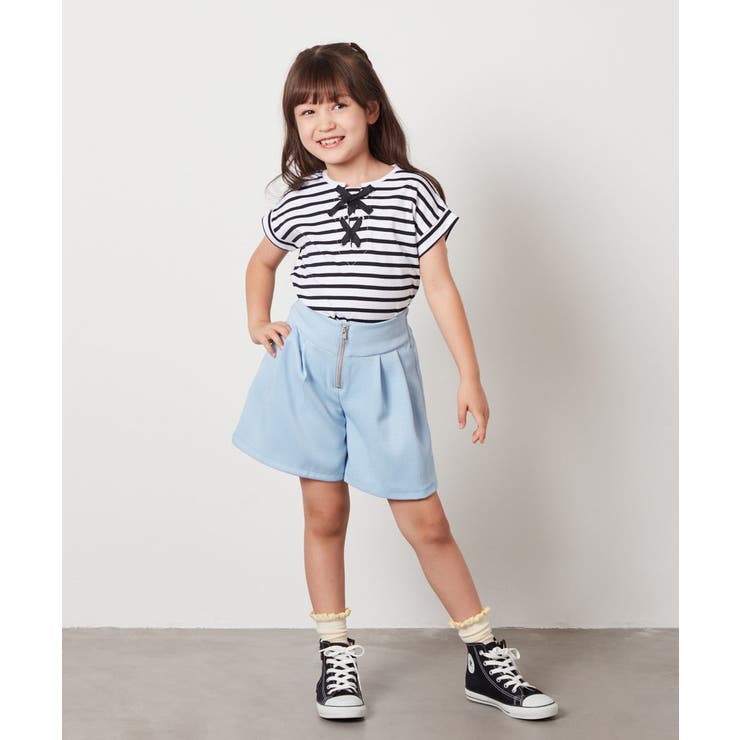 [100-130]フロントジップショートパンツ | a.v.v【KIDS】 | 詳細画像16 