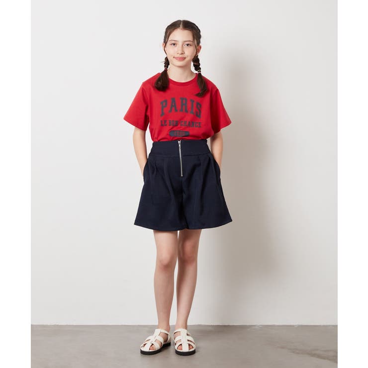 [100-130]フロントジップショートパンツ | a.v.v【KIDS】 | 詳細画像21 