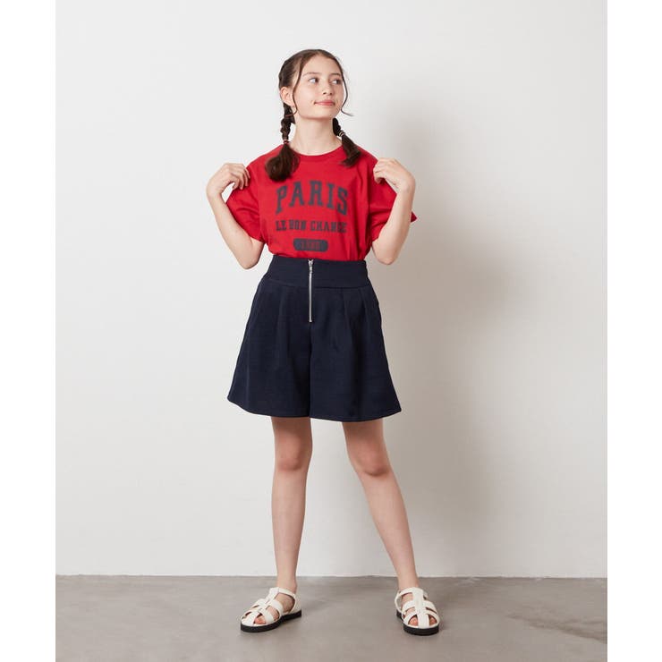 [100-130]フロントジップショートパンツ | a.v.v【KIDS】 | 詳細画像22 