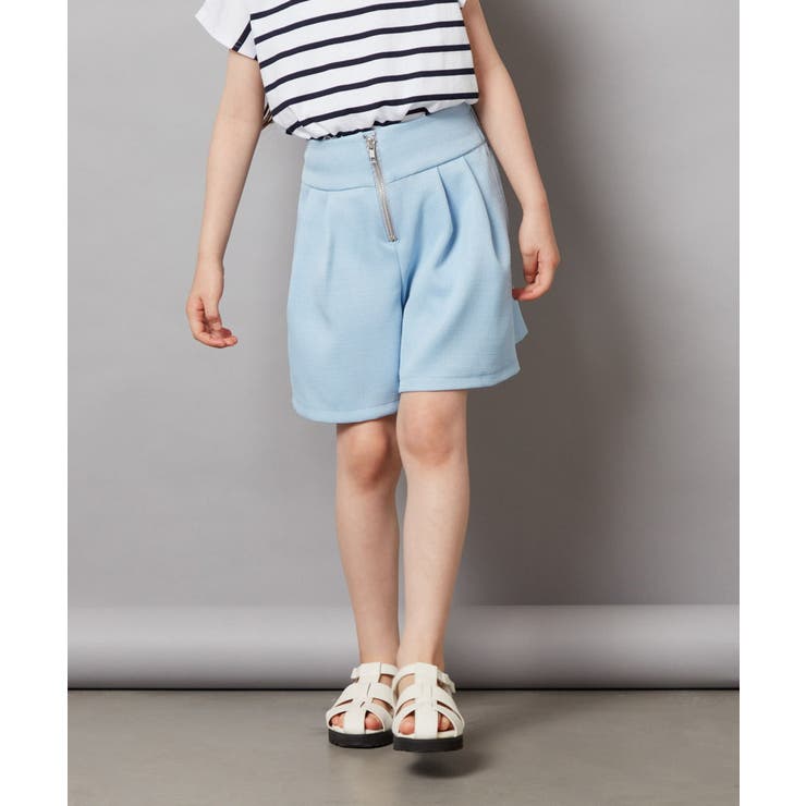 [100-130]フロントジップショートパンツ | a.v.v【KIDS】 | 詳細画像3 