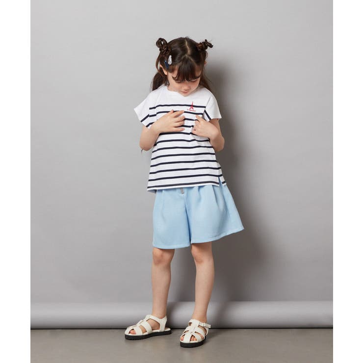 [100-130]フロントジップショートパンツ | a.v.v【KIDS】 | 詳細画像8 