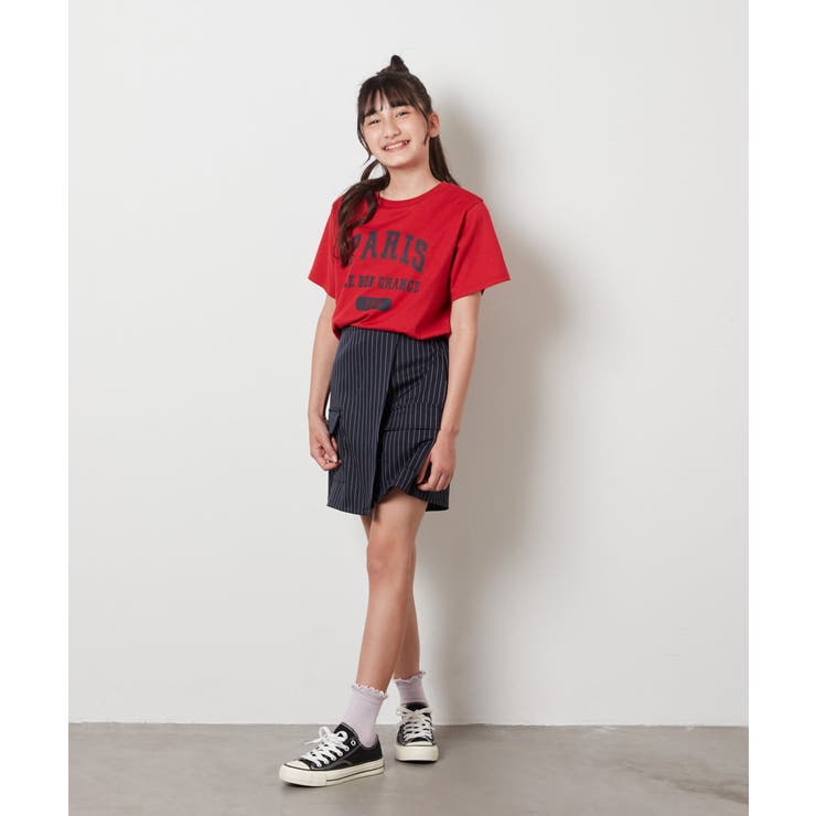 [140-150]【セットアップ対応】カーゴポケットラップパンツ | a.v.v【KIDS】 | 詳細画像7 