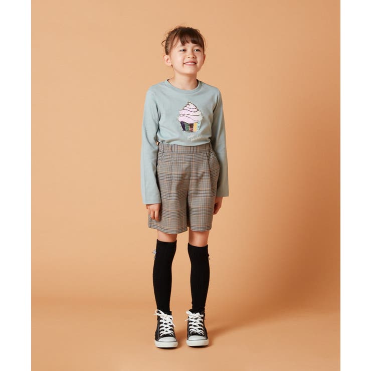 [100-130]【セットアップ対応】タックショートパンツ | a.v.v【KIDS】 | 詳細画像18 