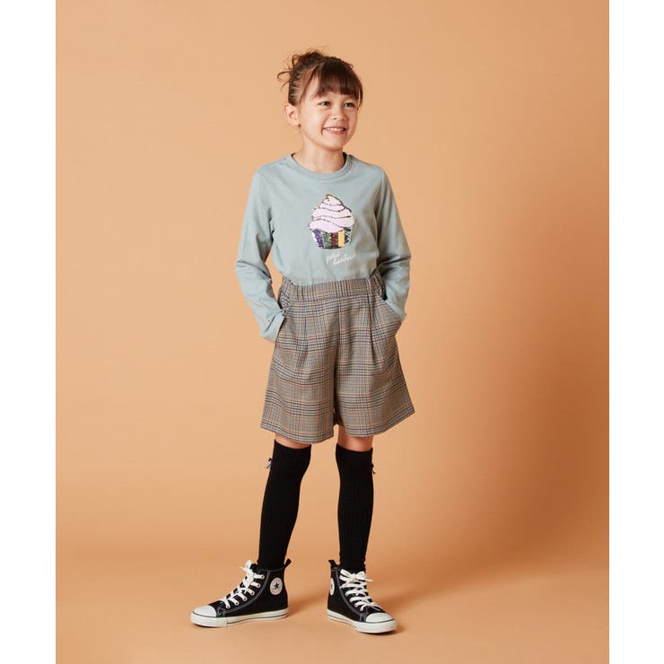 [140-150]【セットアップ対応】タックショートパンツ | a.v.v【KIDS】 | 詳細画像10 