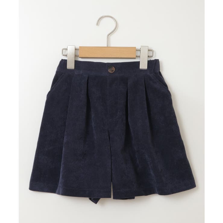 [160]【セットアップ対応】ブライトコールタックキュロット | a.v.v【KIDS】 | 詳細画像3 