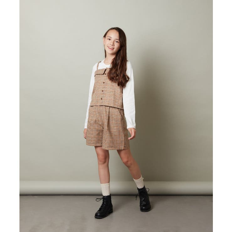 [160]【セットアップ対応】タックショートパンツ | a.v.v【KIDS】 | 詳細画像11 