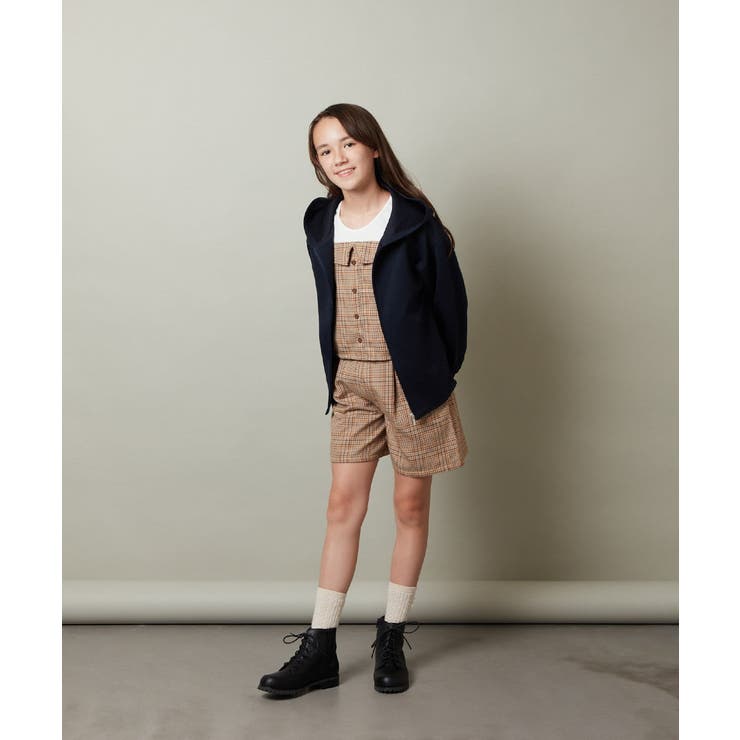 [160]【セットアップ対応】タックショートパンツ | a.v.v【KIDS】 | 詳細画像17 