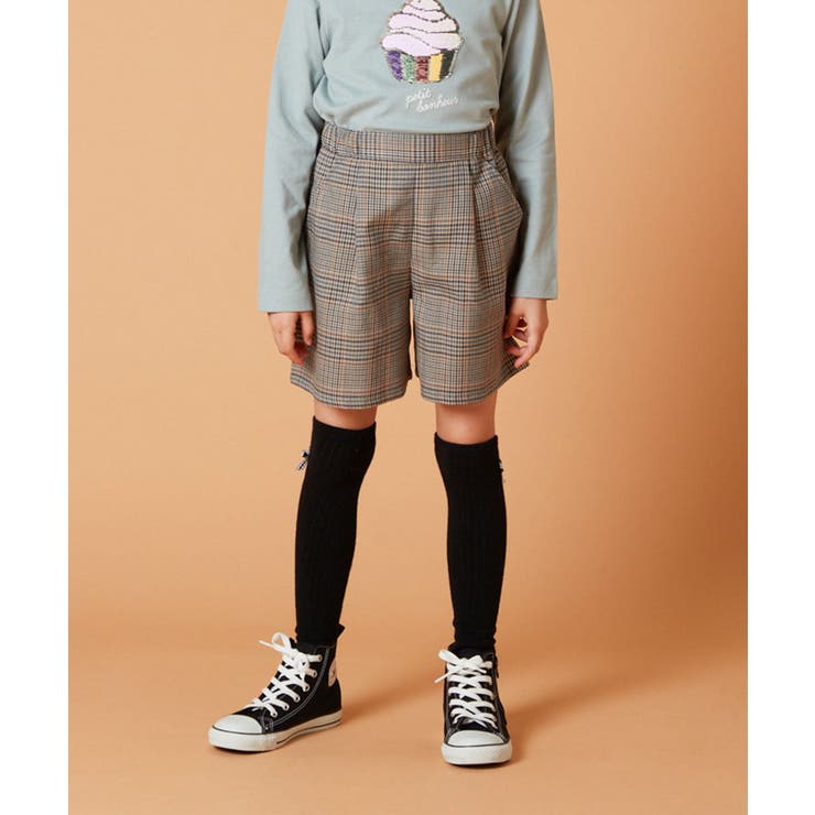 [160]【セットアップ対応】タックショートパンツ | a.v.v【KIDS】 | 詳細画像19 