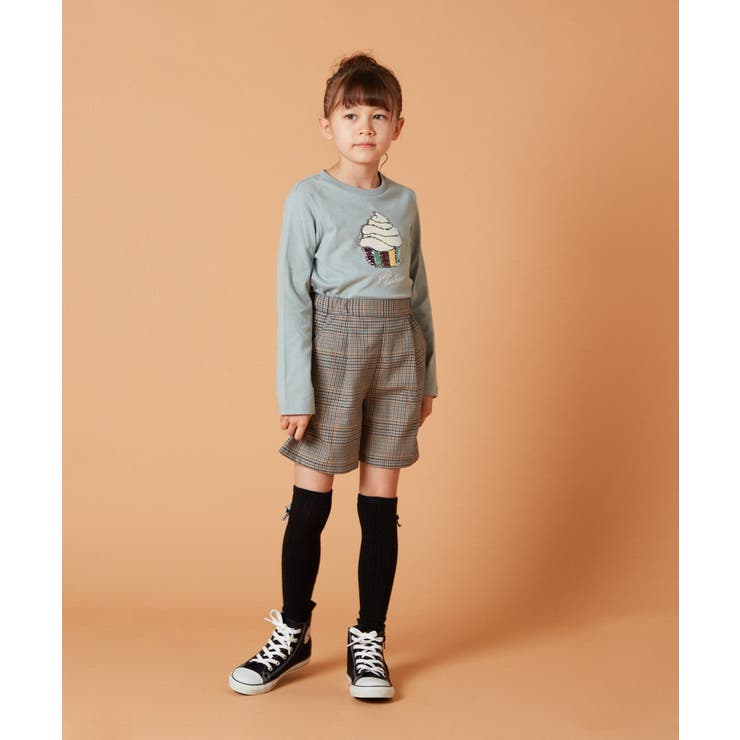 [160]【セットアップ対応】タックショートパンツ | a.v.v【KIDS】 | 詳細画像21 