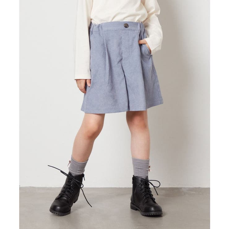 [120-130]タックショートパンツ | a.v.v【KIDS】 | 詳細画像1 