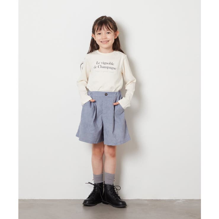 [120-130]タックショートパンツ | a.v.v【KIDS】 | 詳細画像8 