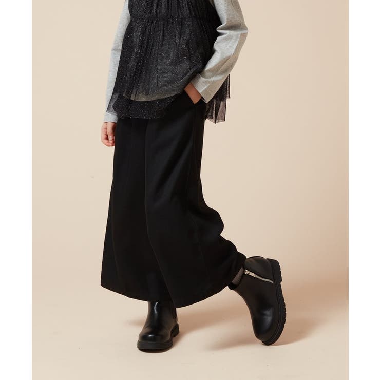 [120-130]サスペンダー付きワイドパンツ | a.v.v【KIDS】 | 詳細画像12 